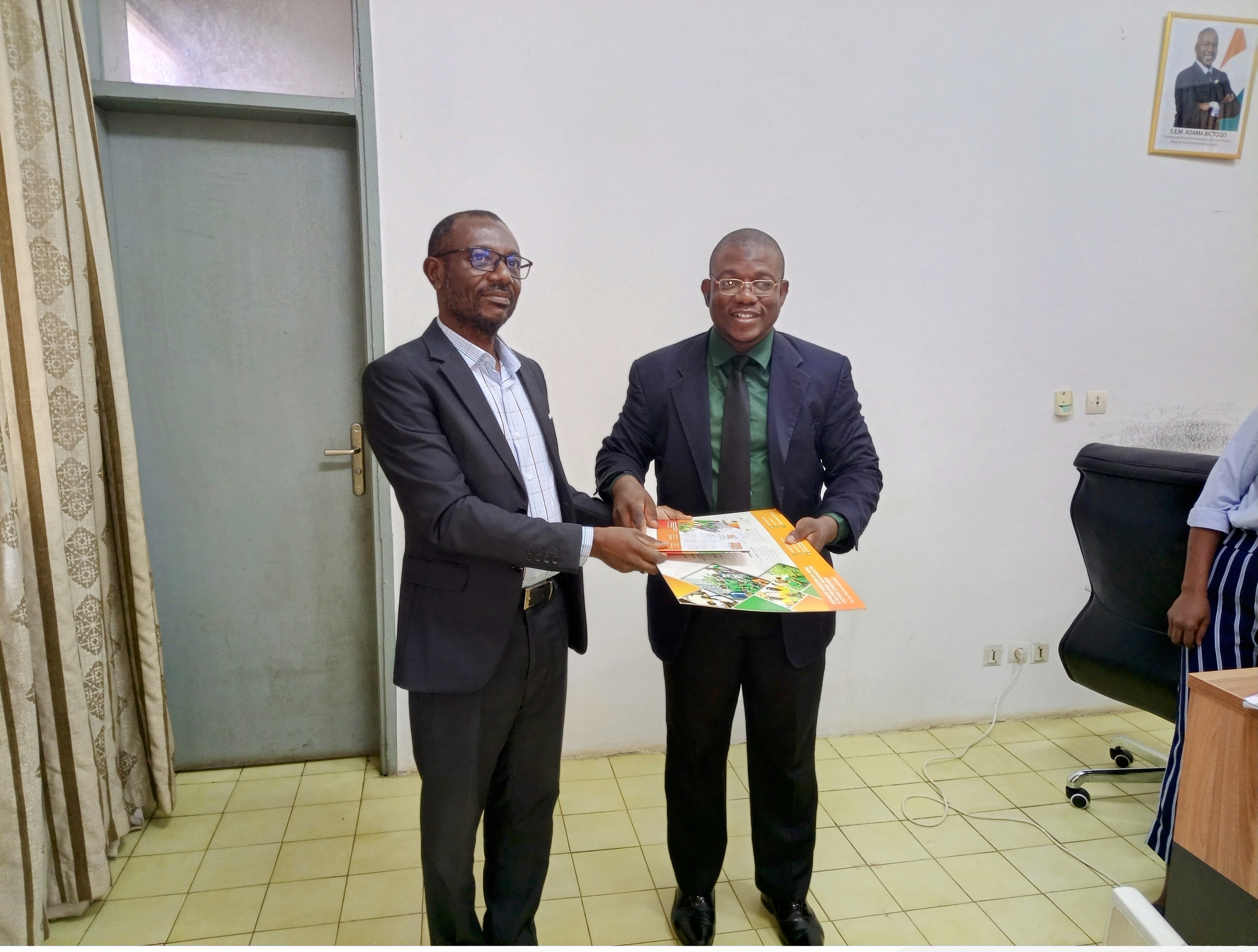 La PFS-Yopougon rencontre le nouveau Président de la Jeunesse Communale
