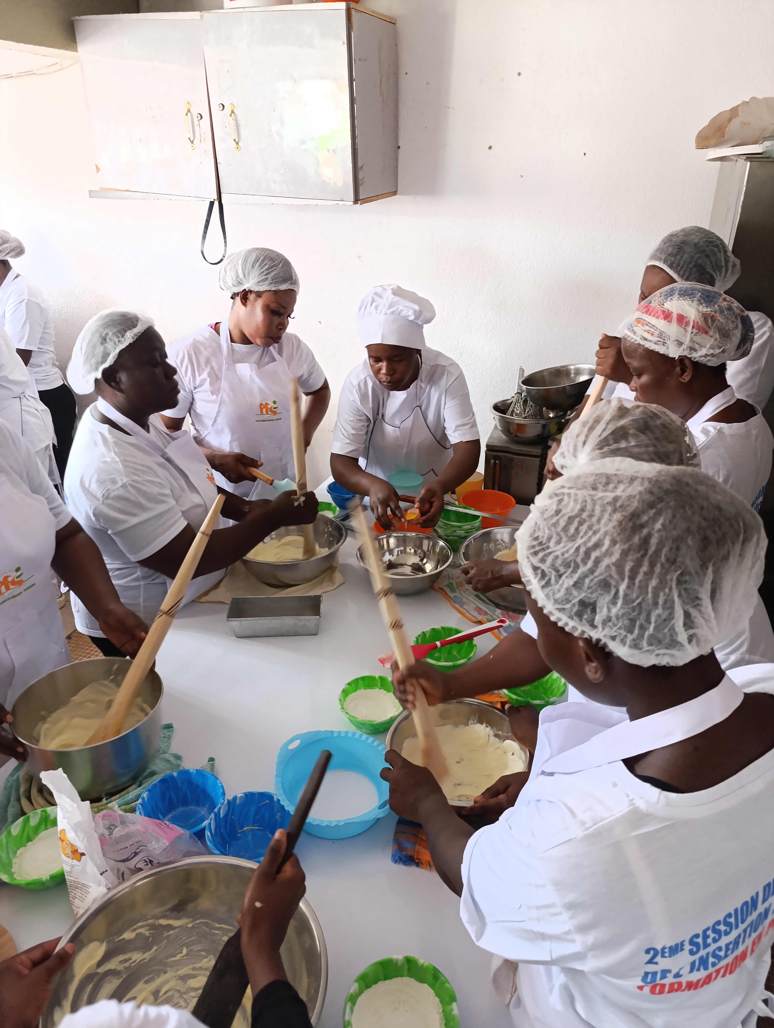 Bilan de la formation en pâtisserie organisée par la PFS-Yop